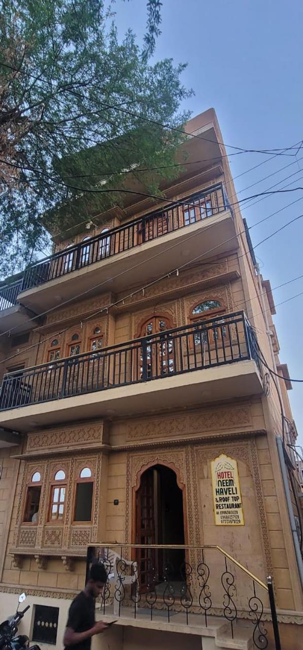 Hotel Neem Haveli Jaisalmer Esterno foto